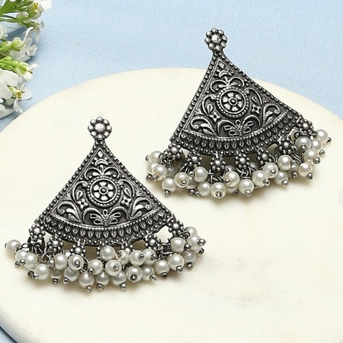 Oxidized Trendy Earring