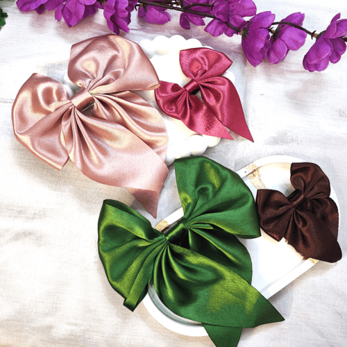 pack of 4 - Hair Bows For Women, Bow Clips For Women