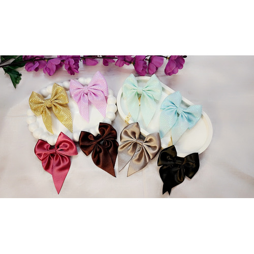 pack of 8 - Hair Bows For Women, Bow Clips For Women